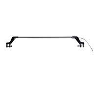 Teenpull Lámpara LED de acuario con abrazaderas, aluminio, 55-70 cm, para agua dulce y agua de mar, ahorro de energía, luz azul y blanca, ultrafina, adecuada para el crecimiento de plantas y peces
