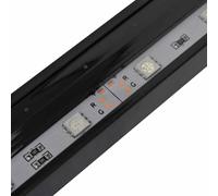 Teenpull Lámpara LED para acuario, lámpara de burbujas RGB de 71 cm, bajo consumo, tira de luz impermeable con cambio de color, mando a distancia para estanques de peces y terrarios de agua dulce