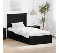 Teenpull Madera contrachapada Cama somier Base lecho canapé cabecero Estructura colchón Dormitorio Descanso Dormir Soporte lámina Plataforma almacenaje cajón elevable abatible Nido Plegable