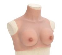 Teenpull Pechos de silicona Naturaleza Copa B con material respetuoso con la piel, textura realista, aplicación versátil para teatro, carnaval, Halloween, cosplay y película