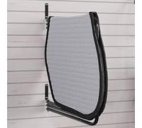 Teenpull Soporte de techo de 3 brazos de hierro con recubrimiento en polvo negro, 167 x 86,5 x 86 cm, soporte para sillín de establo, cámara de sillín, soporte de pared para un secado rápido y