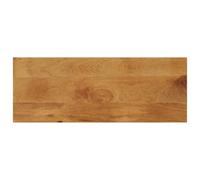 Teenpull Tablero de mesa de 90 x 40 x 2,5 cm rectangular de madera maciza de mango, aspecto de roble, encimera robusta para escritorio, mesa de comedor, mesa de ordenador, versátil, actualización de