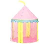 Teenpull Tienda de campaña para niños, color rosa, 100 x 100 x 127 cm, de poliéster con bolsa de transporte, tienda de campaña para niños Pop Up Castillo para juegos de interior y exterior, escondite