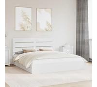 Teenpull Wooden Storage Bed Frame 180 x 200 cm Engineered Wood, somier Base lecho with cabecero, cajón almacenaje, Sturdy Structure for Dormitorio, Descanso and Ahorro Espacio