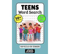 Teens Word Search Puzzle Book: 50+ Fun & Challenging Puzzles Exploring Pop Culture, Movies, Gaming, Cool Trends & Teen Life, Gift for Teen Boys & Girls, Teenagers