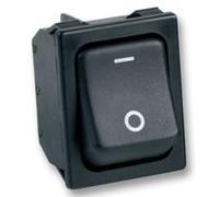 Teensy TE Connectivity 1634201-3 - Interruptor basculante de dos polos, encendido y apagado, 10 A, color negro