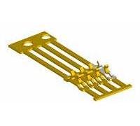 Teensy TE Connectivity Leadframe 2.54 mm, contacto de estaño, 100 unidades