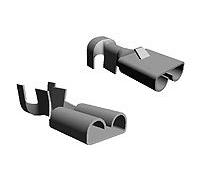 Teensy TE Connectivity Serie Faston - Abrazaderas (6,35 x 0,81 mm, 250 x 100 unidades)