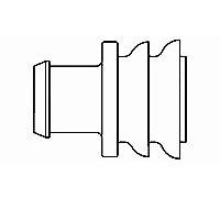 Teensy TE Connectivity Serie Superseal 1.5 - Junta para conectores (100 unidades), color amarillo