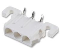 Teensy TE Connectivity Universal Mate-N-LOK - Regleta para placas de circuito impreso (90°, 3 pines, cuadrícula de 6,35 mm, conector de soldadura, 19 A)