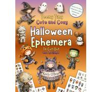 Teeny Tiny Cute and Cosy Halloween Ephemera To Cut Out and Collage: For Junk Journals, Artist Trading Cards ATCs, Scrapbooking, Card Making and all Small Art Projects