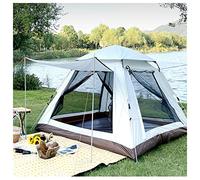 Teepee Adult 4 Man Insect-Proof,Double Doors and Four Windows Black out Tent Firm and Stable Big Tents for Camping for Hiking Camping