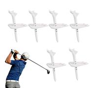 Tees de Golf,Ayuda de Entrenamiento Desmontable de 6 Piezas con Escala | Tees de Larga Distancia para un Rendimiento - para Hombres Niños Niñas Adolescentes Golfistas Familia Jardín Exterior Interior