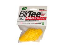 Tees de golf BirTee - Versi n PRO Speed con mayor durabilidad - Paquete de 8. Tees de golf para interior/simulador de golf/invierno. (Amarillo)