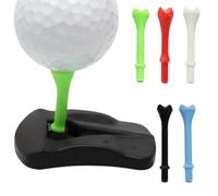 Tees De Golf para Interior Y Simulador,Base Entrenadora para Monitor De Lanzamiento - tee para Tapete de Práctica,para Entrenamiento de Putt y Golpeo en Casa para Hombres y Mujeres