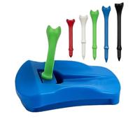 Tees de Golf para Simulador en Alfombrilla,Base Césped con Bisagras V3 - Base Césped con Bisagra | para Golfistas, Esposos, Padres, Jardín Trasero, Parque, Campo de Prácticas, Hogar, Torneo, Sala de S