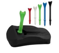Tees de Golf para Simulador en Alfombrilla,Base Césped con Bisagras V3,Tee de césped artificial - para Golfistas, Esposos, Padres, Jardín Trasero, Parque, Campo de Prácticas, Hogar, Torneo, Sala de Si
