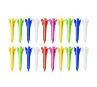 Tees para simuladores de golf | 20 piezas Tees de entrenamiento con pelotas de golf para simulador, equipo de entrenamiento Putting Green apto para alfombra de invierno y Driving Range para golfistas