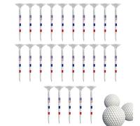 Tees Pegs Golf | Ayuda de entrenamiento de golf transparente - Camisetas de golf multifuncionales con diseño de bandera americana, camisetas de golf irrompibles, para hombres y mujeres