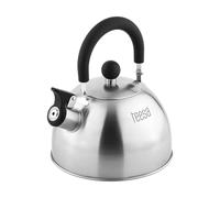 Teesa Hervidor de acero inoxidable con silbato de inducción de gas de 1,8 L TSA0153