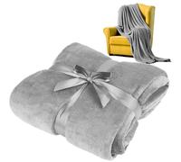 Teesa Manta Polar 200x220 cm Gris TSA8902-1