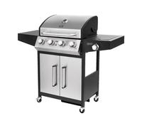 Teesa parrilla de gas para jardín bbq 5007 maestro 5 quemadores armar