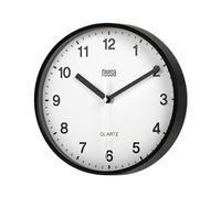 teesa Reloj Analógico de Pared Universal 20 cm TSA0038B Negro