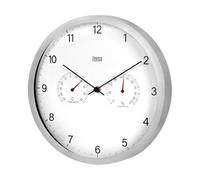 Teesa Reloj de Pared de 30 cm con termómetro e hidrómetro TSA0049