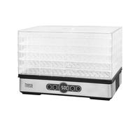 Teesa Secador de champiñones vegetales frutas potencia 400 W 5 transparente Sit pantalla LCD termocircuito control de temperatura TSA3032