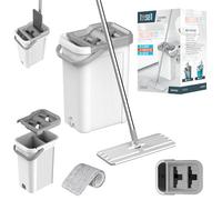 TEESA TSA0046 New Clean R19 - Fregona limpiadora Doble de 7,5 l, Gris