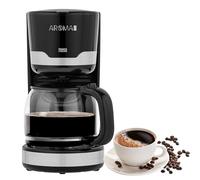 Teesa TSA4006 Aroma 100 100-Cafetera de Filtro con Jarra de Cristal, Vidrio, Negro