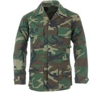 Teesar Hombres Táctico Bdu Uniforme Camisa Ripstop Algodón Caza Chaqueta Woodlan