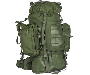 Teesar Mochila 100L Guardabosques Senderismo Camping Táctica Expedición Oliva