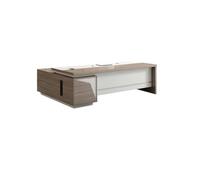 TEESONG Escritorio de oficina para jefe, oficina, gerente, supervisor, muebles, CEO, ejecutivo