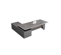 TEESONG Escritorio de tocador para oficina, escritorio ejecutivo, gerente, oficina del director ejecutivo, minimalista