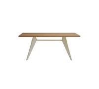 TEESONG Mesa de Centro de Escritorio Mesa De Comedor Rectangular Moderna Madera Maciza, Minimalista 55 Pulgadas Largo, con Capacidad For 6 A 8 Comensales, Adecuada For Restaurantes, Cocinas