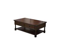 TEESONG Mesas Auxiliares Pequeñas Mesa de Centro Moderna Mesa de Centro de Madera, Mesa de Centro campestre Retro, Mueble de salón, Mesa de té, Muebles Mesas de Centro para Salón