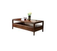 TEESONG Mesas Auxiliares Pequeñas Mesa de Centro Moderna Mesa de Centro de Madera, Mesa de té Rectangular Sencilla for Sala de Estar, Mesa de té Mesas de Centro para Salón