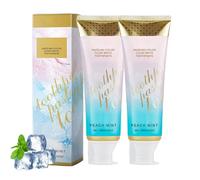 Teeth Whitening Toothpaste, Nueva Pasta Dentífrica Blanqueadora Radiante, Eliminación Intensiva de Manchas, Aliento Fresco (2pcs)
