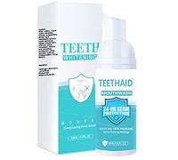 Teethaid Mouthwash 30ml, Teethaid Mouthwash Whitening Toothpaste Foam, Calculus Removal, Teeth Whitening, Eliminating Bad Breath, Refresh Oral Breath (2pcs)