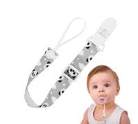 Teether Strap - Flexible Nipple Chain, Binky Leash Connector with Safety