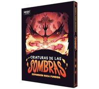 TeeTurtle Criaturas de Las Sombras Roca fundida, Expansión, Juego de Cartas, A Partir de 12 Años, De 2 a 6 Jugadores, 30-60 Minutos por Partida, Español