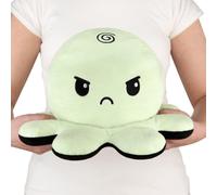 TeeTurtle - Original Reversible Big Octopus Plushie - Glow in the Dark - Huggable and Soft Sensory Fidget Toy Stuffed Animals That Show Your