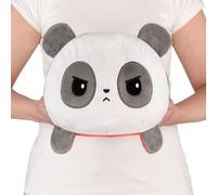 TeeTurtle - Original Reversible Big Panda Plushie - Huggable and Soft Sensory Fidget Toy Stuffed Animals That Show Your Mood - Gift for Kids