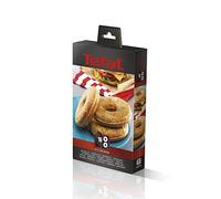 TEFAL Accessoires XA801612 Lot de 2 plaques bagels Snack Collection