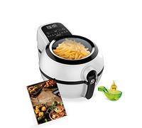 Tefal ActiFry Genius XL FZ7600 freidora Sencillo 1,2 L Independiente 1350 W Freidora de aire caliente Negro, Blanco
