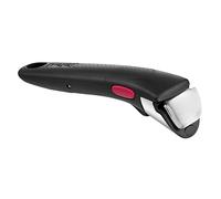 Tefal Apilable, extraíble, 100% Seguro, Mango Negro Ingenio, L9863342 | Ahorro de espacio, agarre seguro patentado, se adapta a utensilios de cocina Ingenio, uso versátil, L9863342
