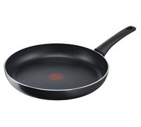 Tefal C27808 Generous Cook - Sartén (32 cm, revestimiento antiadherente, señal térmica, base de fusión térmica para todo tipo de cocinas de inducción, forma profunda), color negro