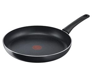 Tefal C27808 Generous Cook - Sartén (32 cm, revestimiento antiadherente, señal térmica, base de fusión térmica para todo tipo de cocinas de inducción, forma profunda), color negro