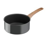 Tefal - Cacerola de 20 cm, inducción, revestimiento antiadherente cerámica, Eco-diseñado, reciclado, cocina sana, fabricada en Francia, Renew C4253013, efecto madera - claro
